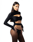 The Lana Bodysuit - Black