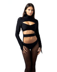 The Lana Bodysuit - Black