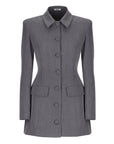 Odette Blazer Dress Grey