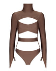 The Lana Bodysuit - Choco