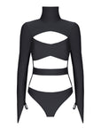 The Lana Bodysuit - Black