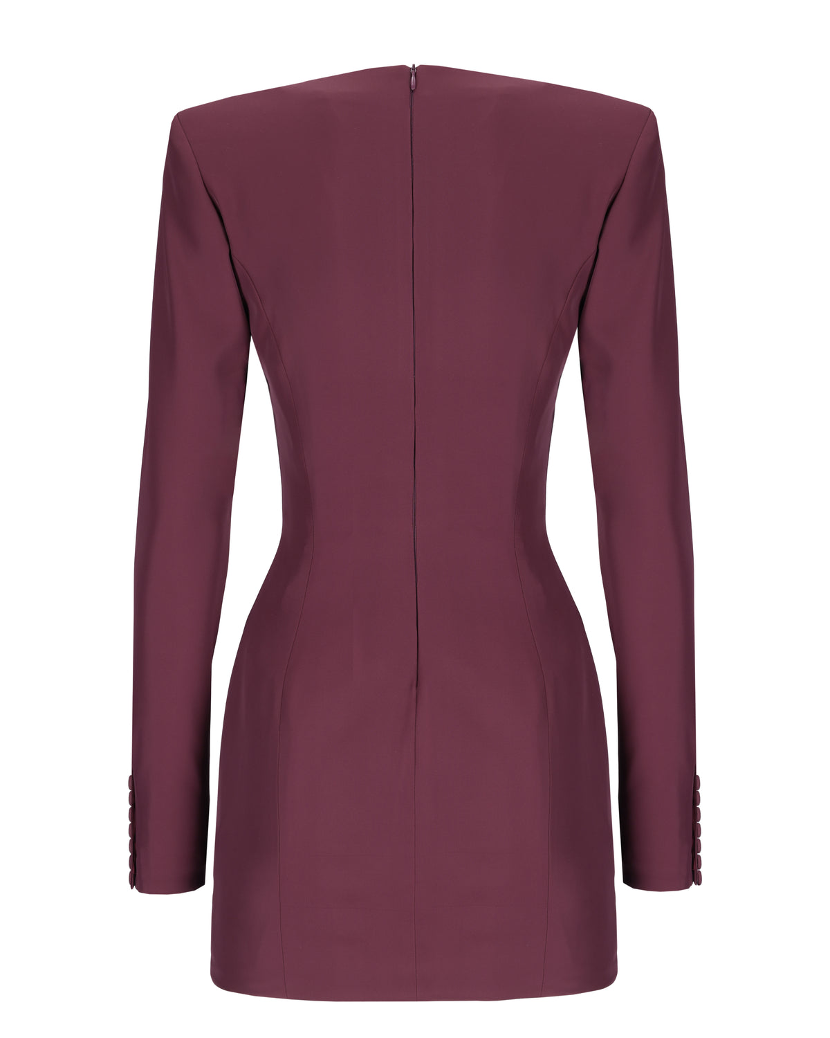 Solene Dress Burgundy